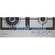 Газовая варочная панель Indesit THPM 642 W/IX/I, нержавеющая сталь