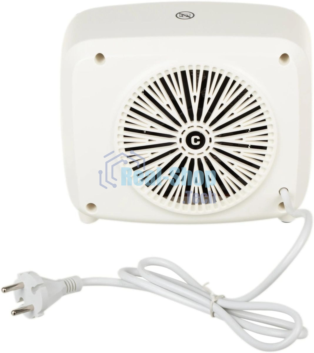 Тепловентилятор Centek CT-6023 белый/черный, 750/1500 Вт, 15 м2