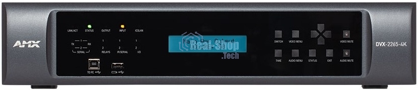 Презентационный коммутатор 6х2 HDMI 4K/60 FG1906-0201 AMX DVX-2265-4K