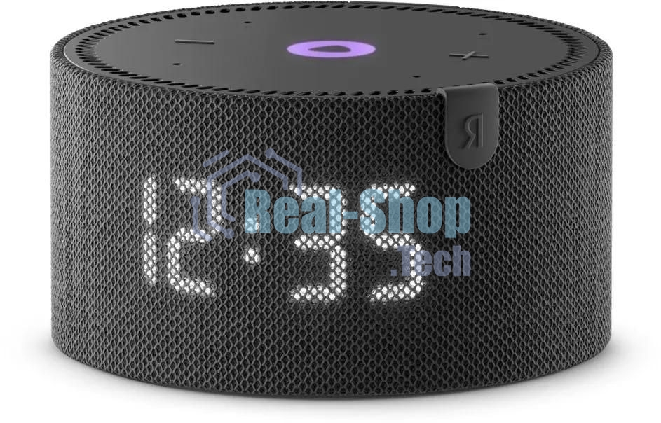 Умная колонка Яндекс Станция Мини, 10Вт, с голосовым ассистентом Алиса на YaGPT, с LED-часами, черный