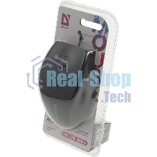 Мышь проводная Defender Accura MM-362 черный, 1600 dpi, USB, кнопки - 6