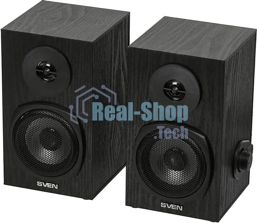 Акустическая система SVEN SPS-575 2.0 черный 6Вт