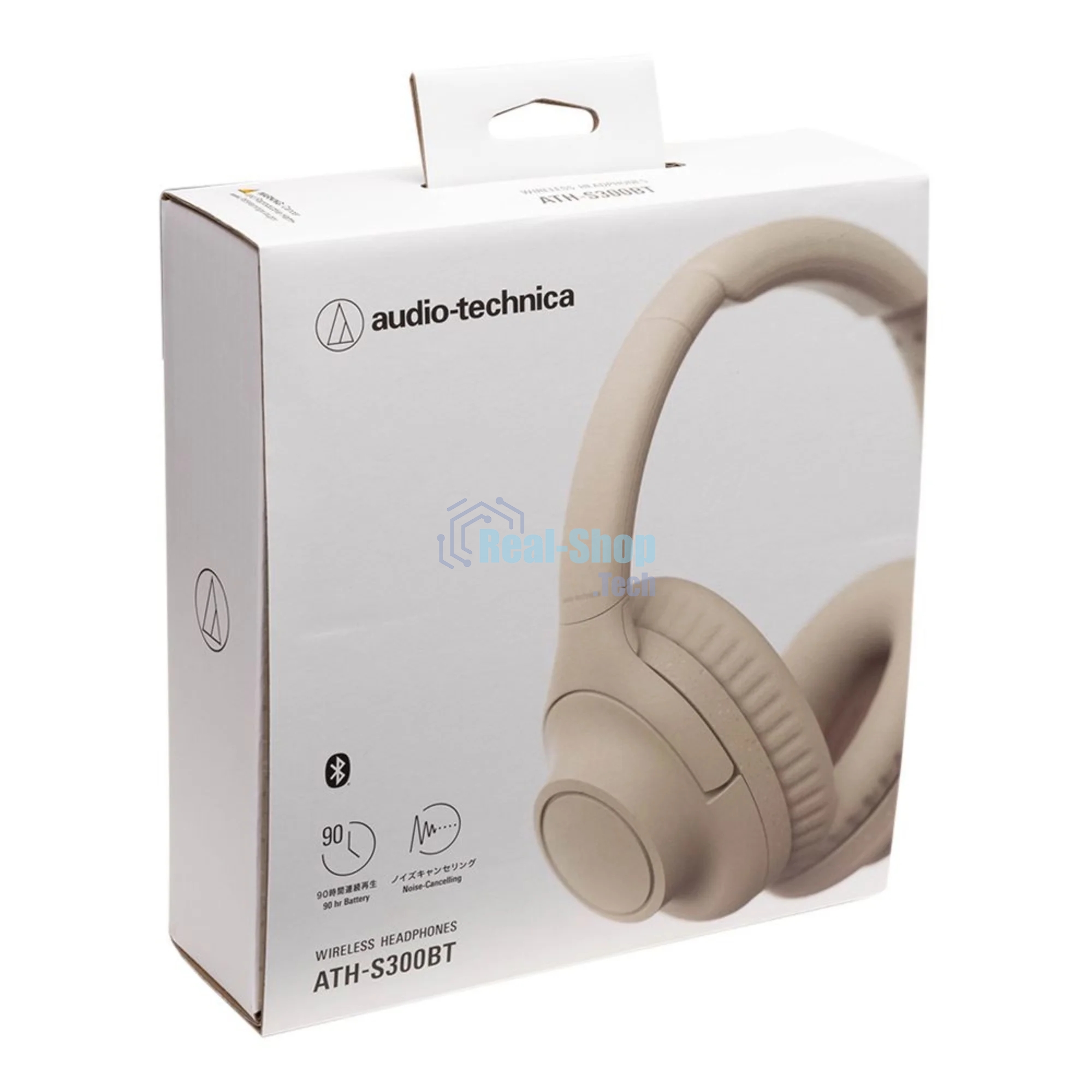 Гарнитура мониторные Audio-Technica ATH-S300BT бежевый беспроводные bluetooth оголовье (ATH-S300BT BG)