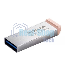 Флешка USB ADATA UR350 (UR350-32G-RSR/BG), 32G, USB 3.2, R/W 100/15, серебристый/коричневый