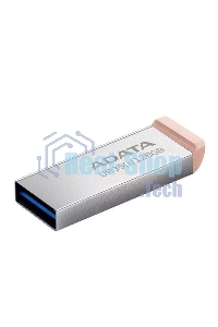 Флешка USB ADATA UR350 (UR350-32G-RSR/BG), 32G, USB 3.2, R/W 100/15, серебристый/коричневый