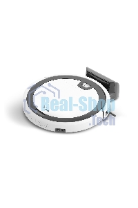 Пылесос-робот Vitek VT-1803 белый, Li-Ion, уборка влажная, пылесборник контейнер 0.2 л