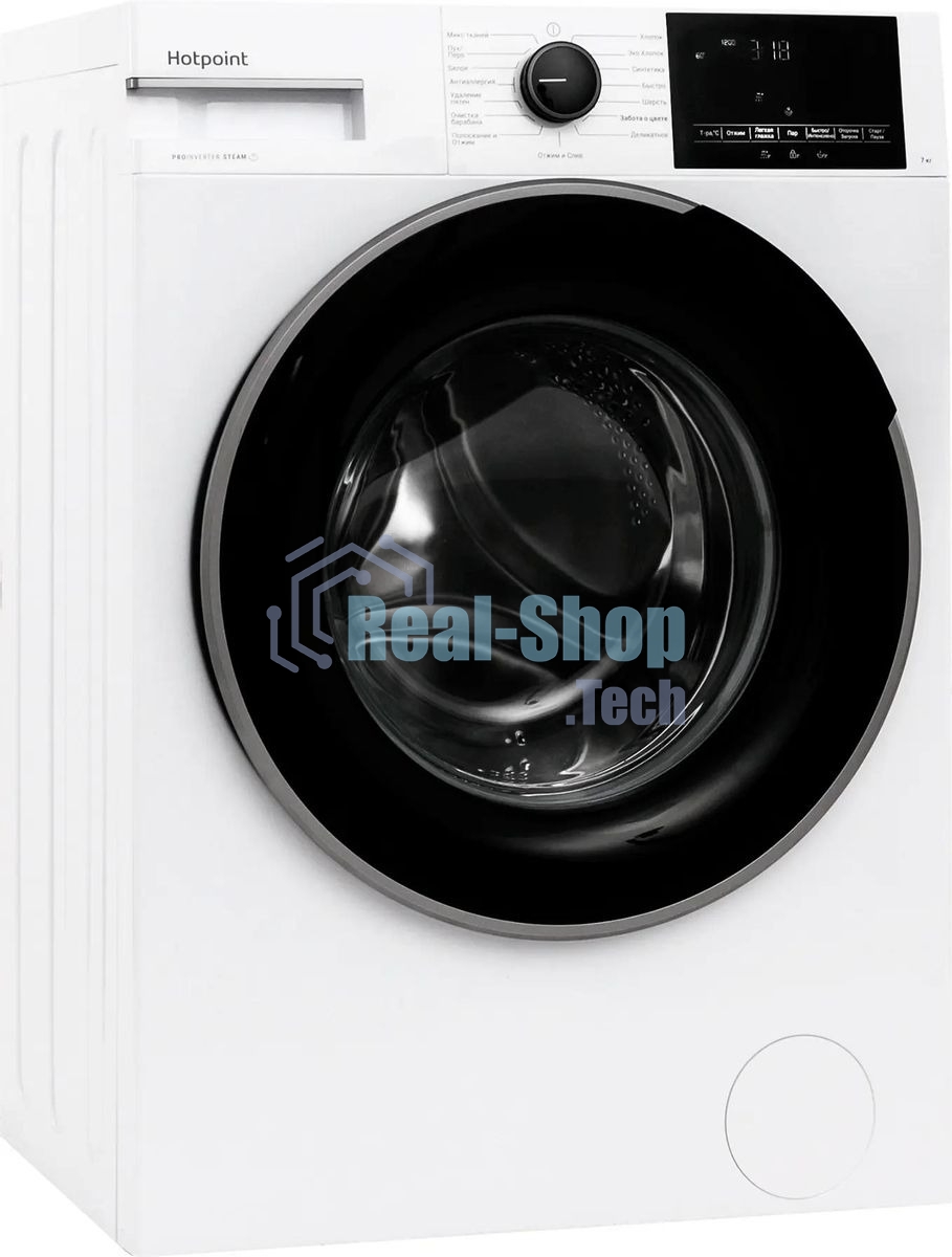 Стиральная машина Hotpoint WSH 7290 VWB белый, загр. фронтальная макс.: 7 кг 1200 об/мин класс: А