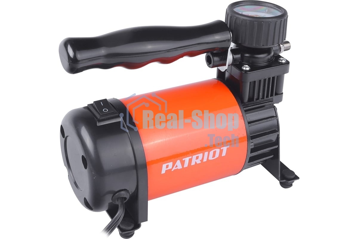 Компрессор автомобильный Patriot CC 1340 черный/оранжевый