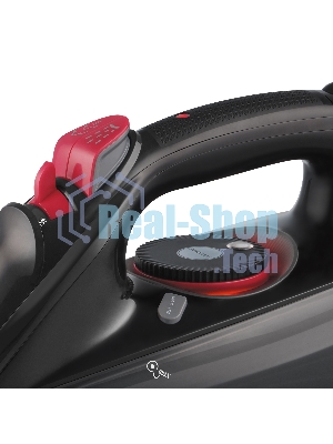 Утюг Rondell RDE-2000 черный, 2600 Вт, 35 г/мин, 145 г/мин, 380 мл