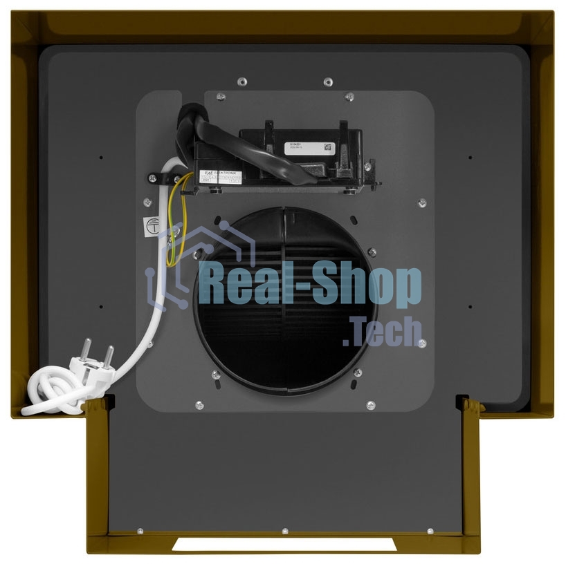 Вытяжка пристенная островная Maunfeld Bath 402 золотой, 40 см, 1150 куб. м/ч, 52 дБ