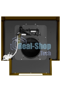 Вытяжка пристенная островная Maunfeld Bath 402 золотой, 40 см, 1150 куб. м/ч, 52 дБ