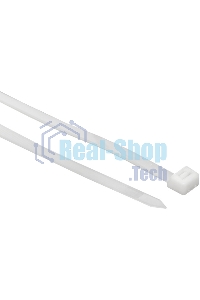 Хомут кабельный 4.8х250 нейл. бел. (уп. 100 шт) EKF plc-c-4.8x250