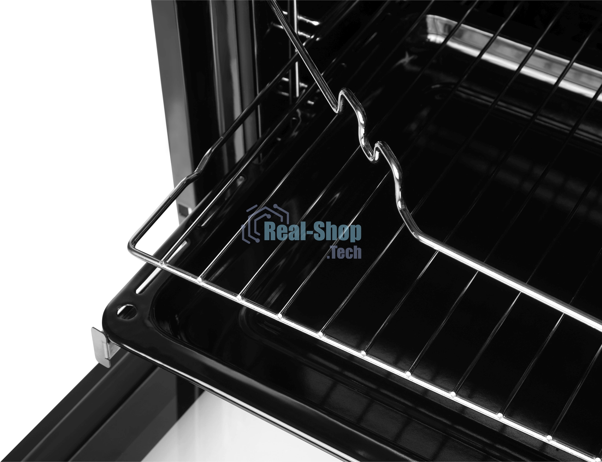 Духовой шкаф Электрический Hyundai HEO 6752 BG черное стекло