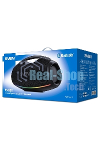Портативная акустическая система SVEN PS-990, черный, 2.0, 2x90 Вт (RMS), IPx7, TWS, Bluetooth, USB, аккумулятор