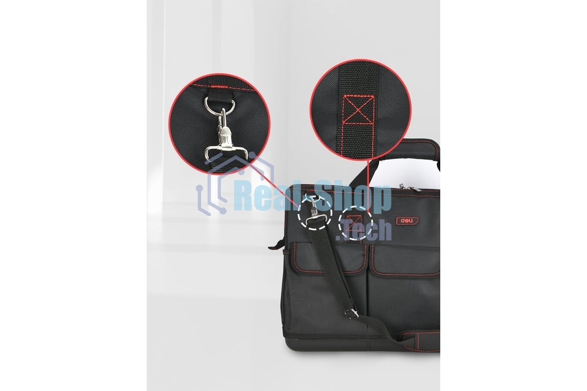 Сумка для инструментов Deli DL430906 Black Edition