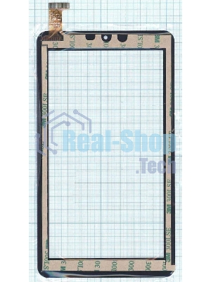 Сенсорное стекло (тачскрин) HC184104C1 FPC021H V2.0 (184x104 мм), черное