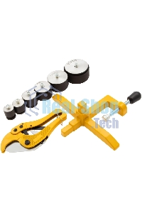 Аппарат для сварки пластиковых труб Denzel DWP-1500 1500Вт 260-300С компл насадок 20-63мм