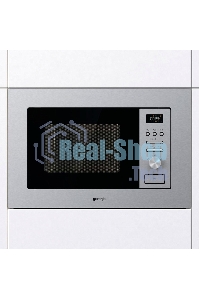Микроволновая печь встраиваемая Gorenje BM201AG1X нержавеющая сталь, 20 л, 800 Вт, переключатели - поворотный механизм/кнопки