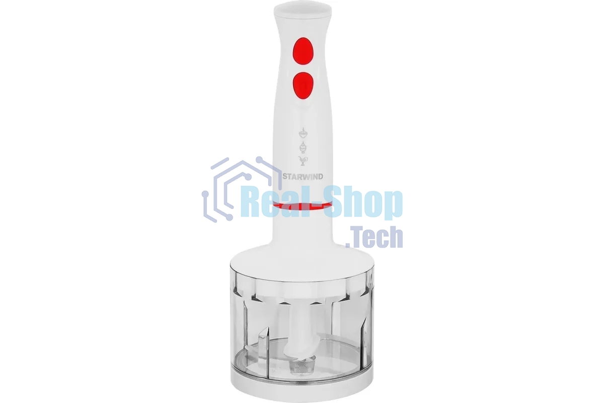 Блендер погружной Starwind SBP2242 500Вт белый/оранжевый