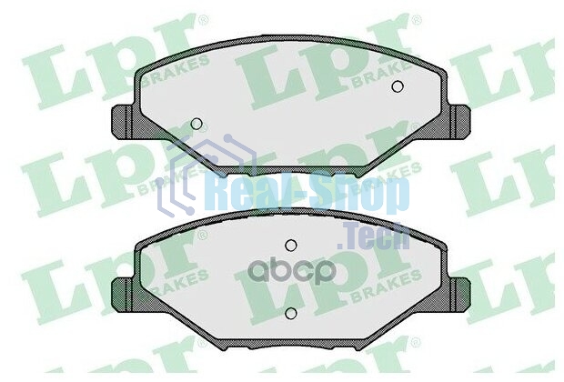 Колодки тормозные передние LPR 05P1795, комплект