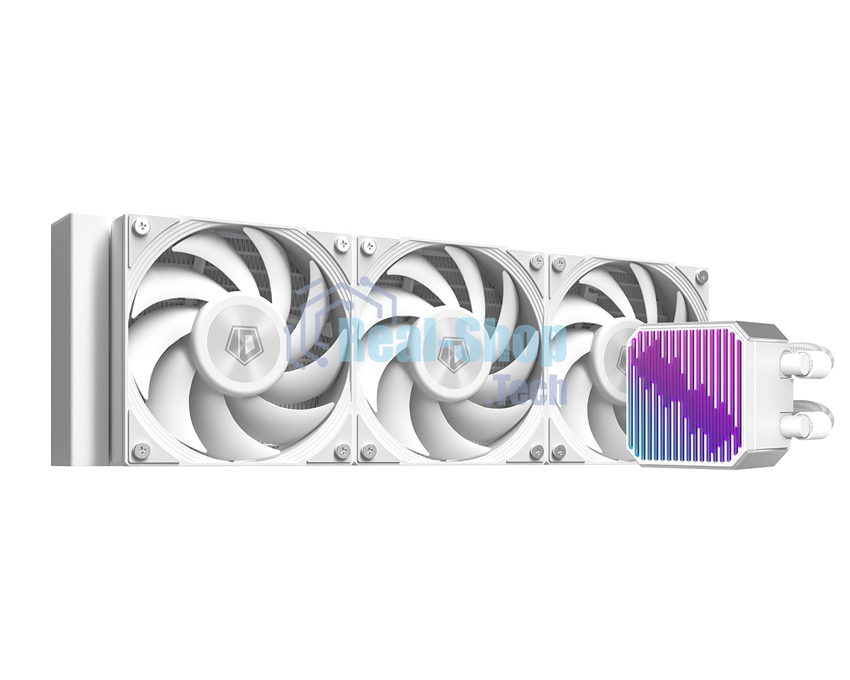 Система жидкостного охлаждения ID-COOLING DX360 MAX белый 120мм алюминий+медь 2150rpm 32.5db 4-pin 350W
