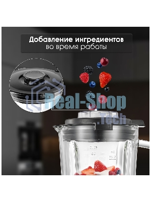 Блендер стационарный Zigmund & Shtain BS-481 D 1200 Вт, металлик