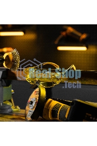 Очки защитные открытые Denzel поликарбонатные, увеличенная желтая линза, регулируемые дужки