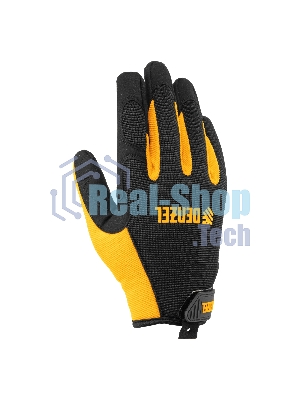 Перчатки универсальные Denzel на липучке, размер 9