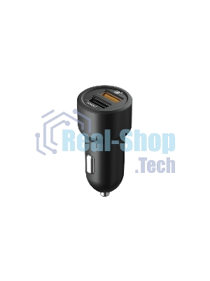 Автомобильное зарядное устройство OLMIO 2USB, QuickCharge3.0+Smart IC, 5.4A, 30W