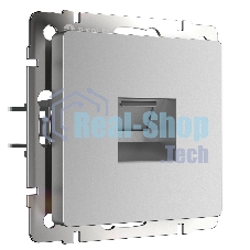 Розетка Ethernet RJ-45 (серебряный) Розетка Ethernet RJ-45 (серебряный)