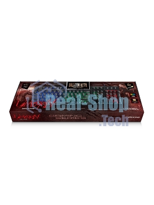 Клавиатура Qumo Dragon War Unicorn K01 проводная, USB Type-A, чёрный