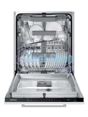 Встраиваемая посудомоечная машина Samsung DW60A6092BB/WT, черный, 59.8 см, 14 компл., 46 дБ, класс A