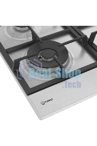 Газовая варочная панель Indesit THPM 642 W/IX/I, нержавеющая сталь