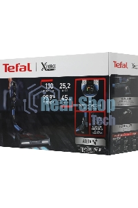 Вертикальный пылесос Tefal X-Force Flex 11.60 Aqua TY9890WO, синий/серый