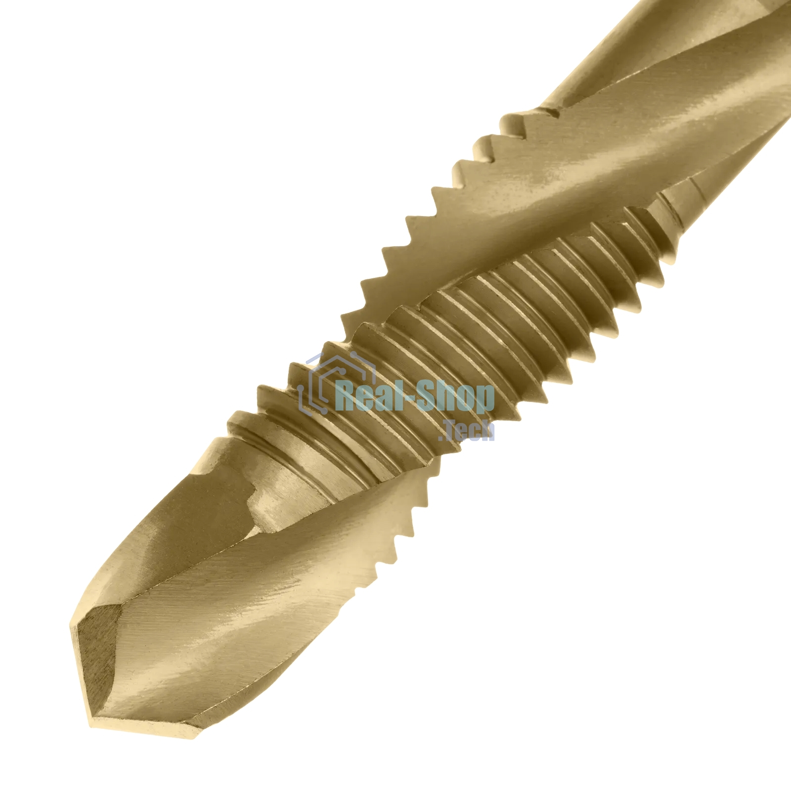 Сверло-метчик Denzel М12 х 1,75 мм, Р6М5