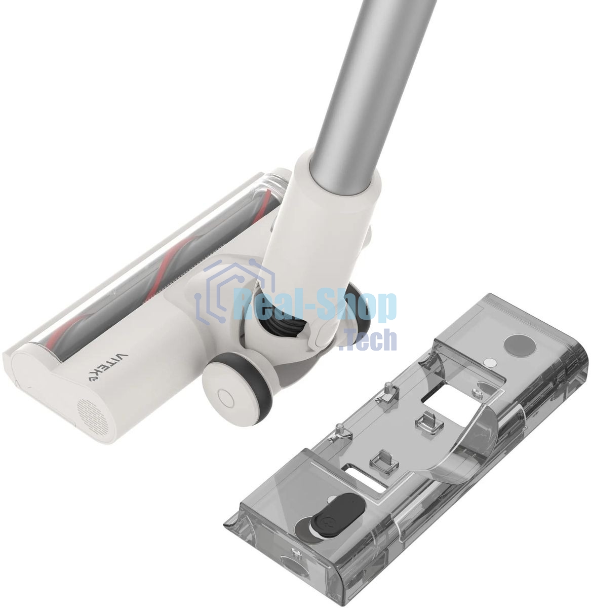 Пылесос Vitek VT-CLS02WET, 250Вт, бежевый/бежевый