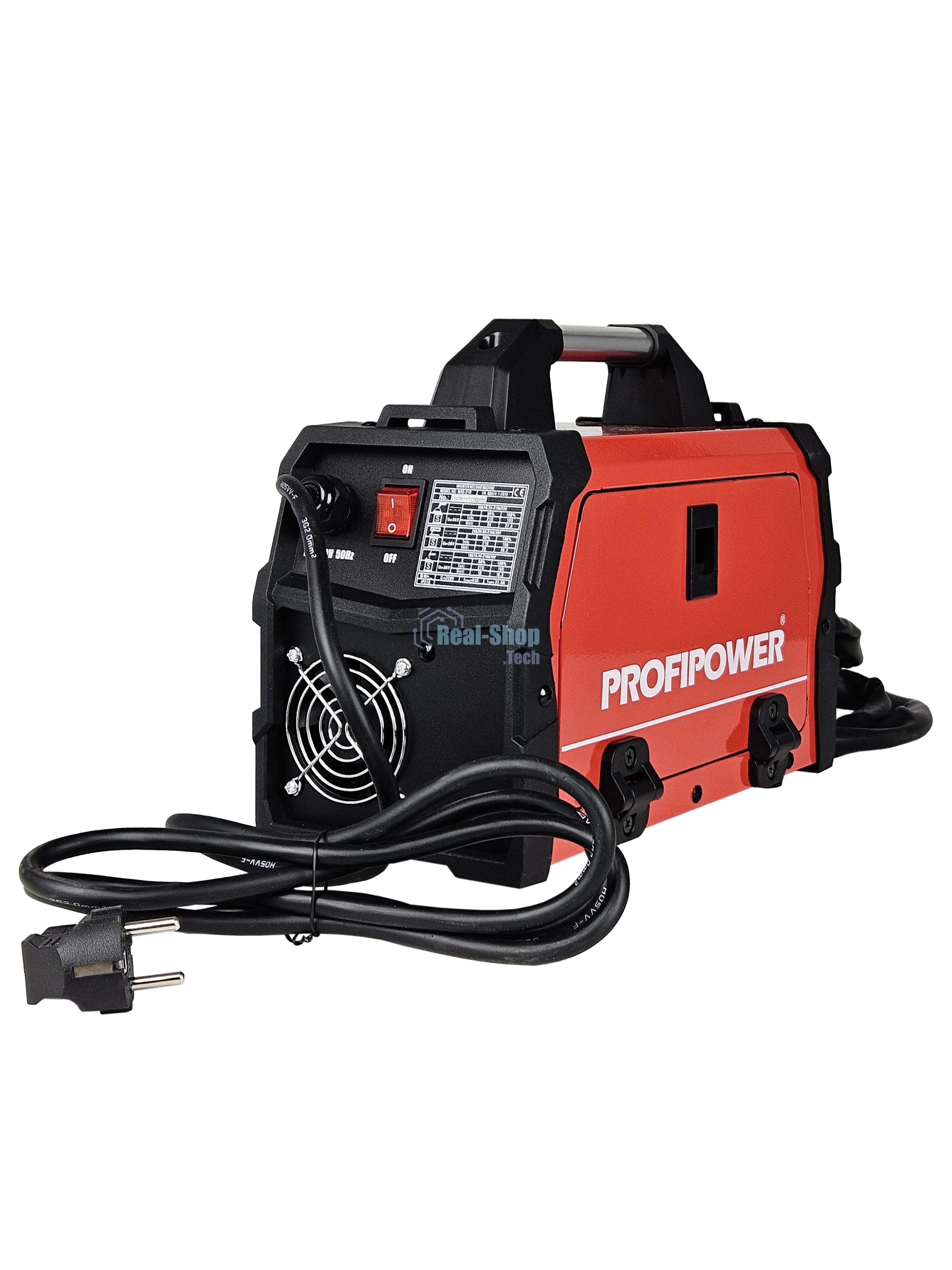 Сварочный полуавтомат инвертор без газа ProfiPower MIG-210 MIG/MMA/TIG(3 B 1) (20-210A,140-240B,0.8/1.0мм проволки)