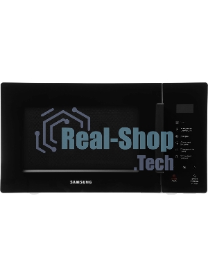 Микроволновая печь Samsung MS23T5018AK/BW черный, 23 л, 800 Вт, переключатели - сенсор