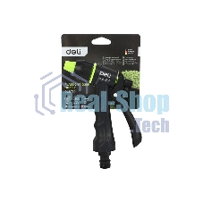 Пистолет-распылитель поливочный Deli DL8757 3 режима распыления, диаметр шланга 3/4