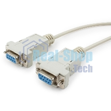 Кабель 0-модемный Cablexpert CC-134-10-N, 9F/9F, Pro, 3.0м, пакет