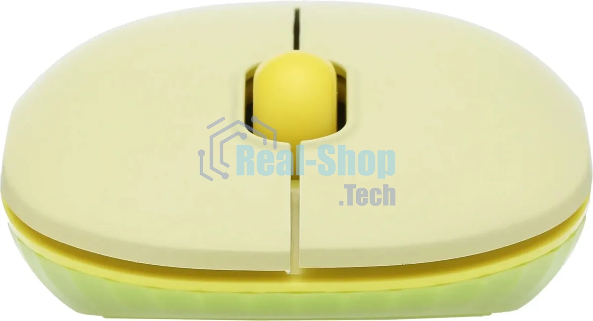 Мышь беспроводная Acer OMR205 зеленый/желтый, 1200 dpi, радиоканал, USB, кнопки - 3