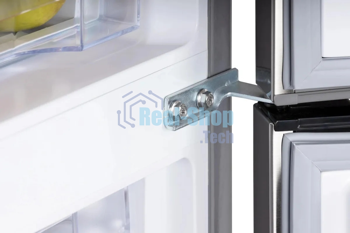 Холодильник Nordfrost NRB 162NF X нержавеющая сталь двухкамерный 205/105 л морозилка снизу