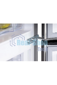 Холодильник Nordfrost NRB 162NF X нержавеющая сталь двухкамерный 205/105 л морозилка снизу