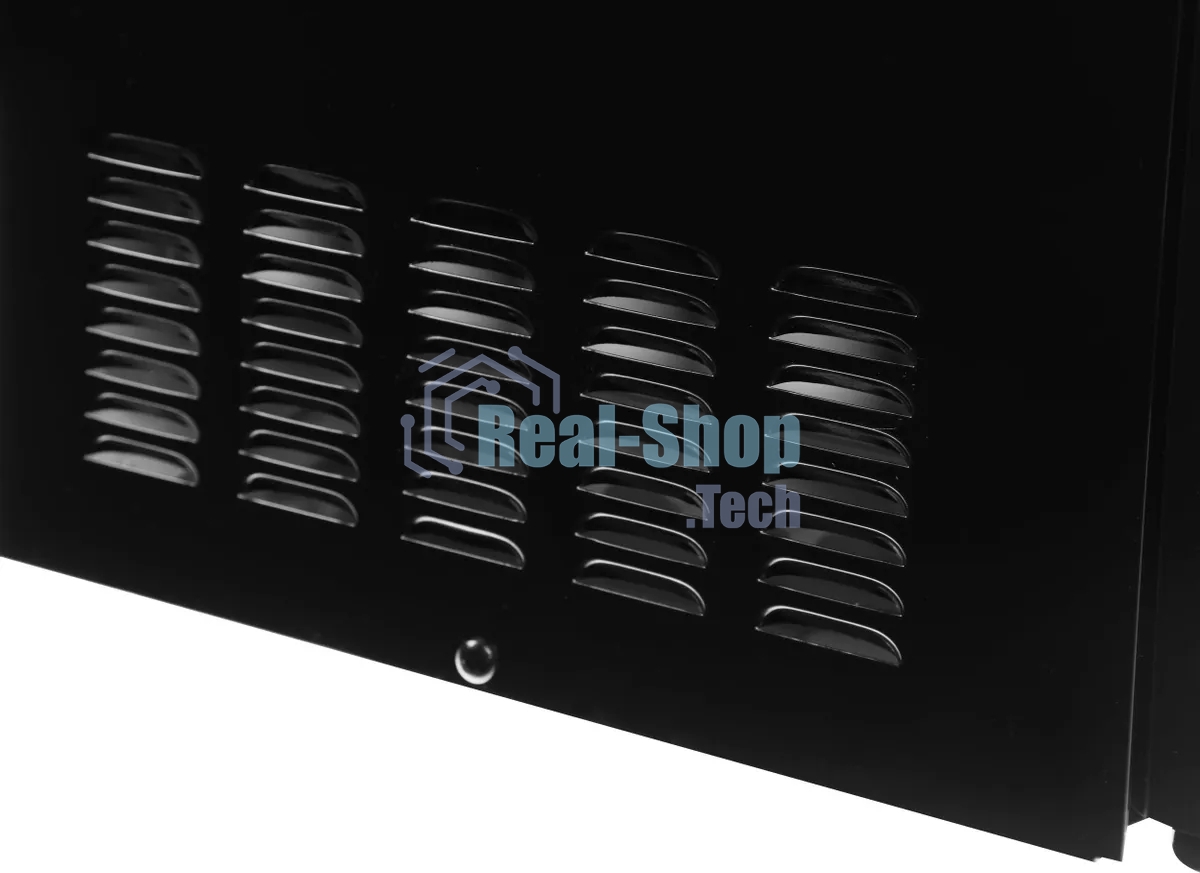 Микроволновая печь Galanz MOG-2009MB черный, 20 л, 700 Вт, переключатели - поворотный механизм