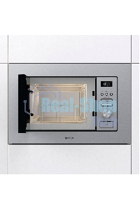 Микроволновая печь встраиваемая Gorenje BM201AG1X нержавеющая сталь, 20 л, 800 Вт, переключатели - поворотный механизм/кнопки