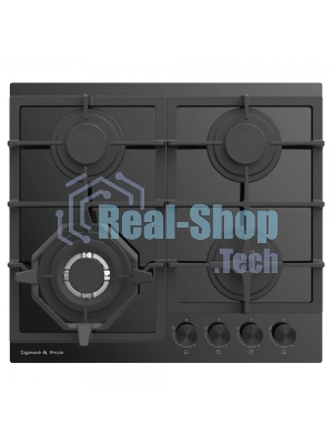 Газовая варочная панель Zigmund & Shtain M 26.6 B независимая, черный