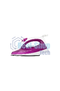 Утюг HOMESTAR HS-4007 1800 Вт, пар, спрей, самоочистка, тефлоновая подошва, белый/фиолетовый