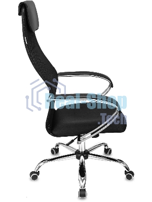 Кресло Бюрократ CH-607SL TW-01 Neo Black черный, сетка, подголовник