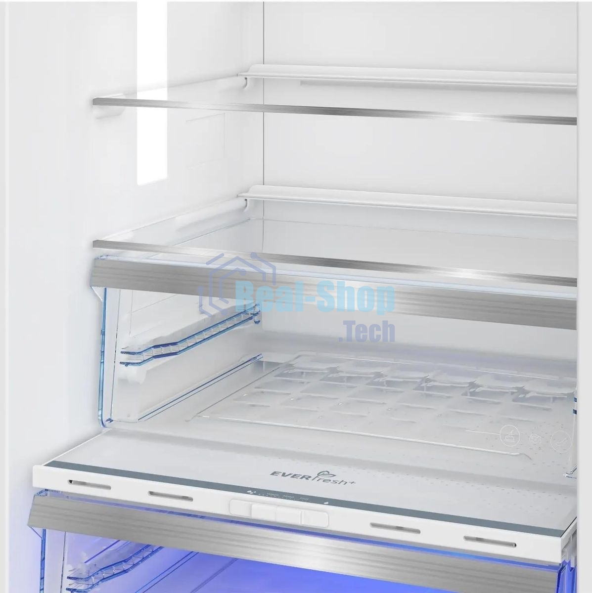 Холодильник Beko B5RCNK403ZW белый двухкамерный 257/100л морозилка снизу, No Frost