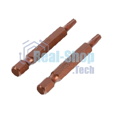 Бита EDGE by PATRIOT T20, сталь S2, длина 50 мм, 2шт в блистере